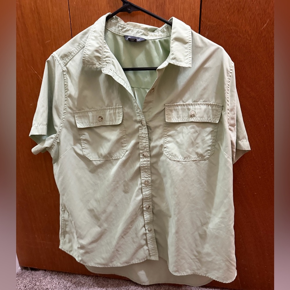 Eddie Bauer XL short sleeve button down